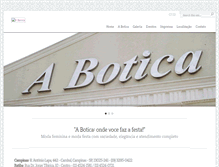 Tablet Screenshot of aboticaonline.com.br